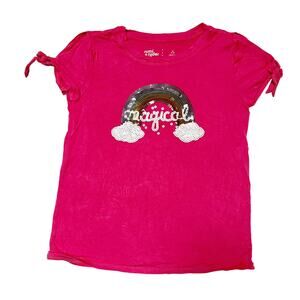 Rumi + Ryder Sequin Rainbow Shirt Size 8-10